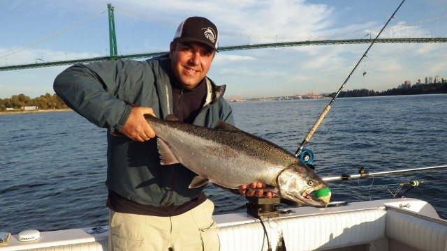 Vancouver salmon fishing report