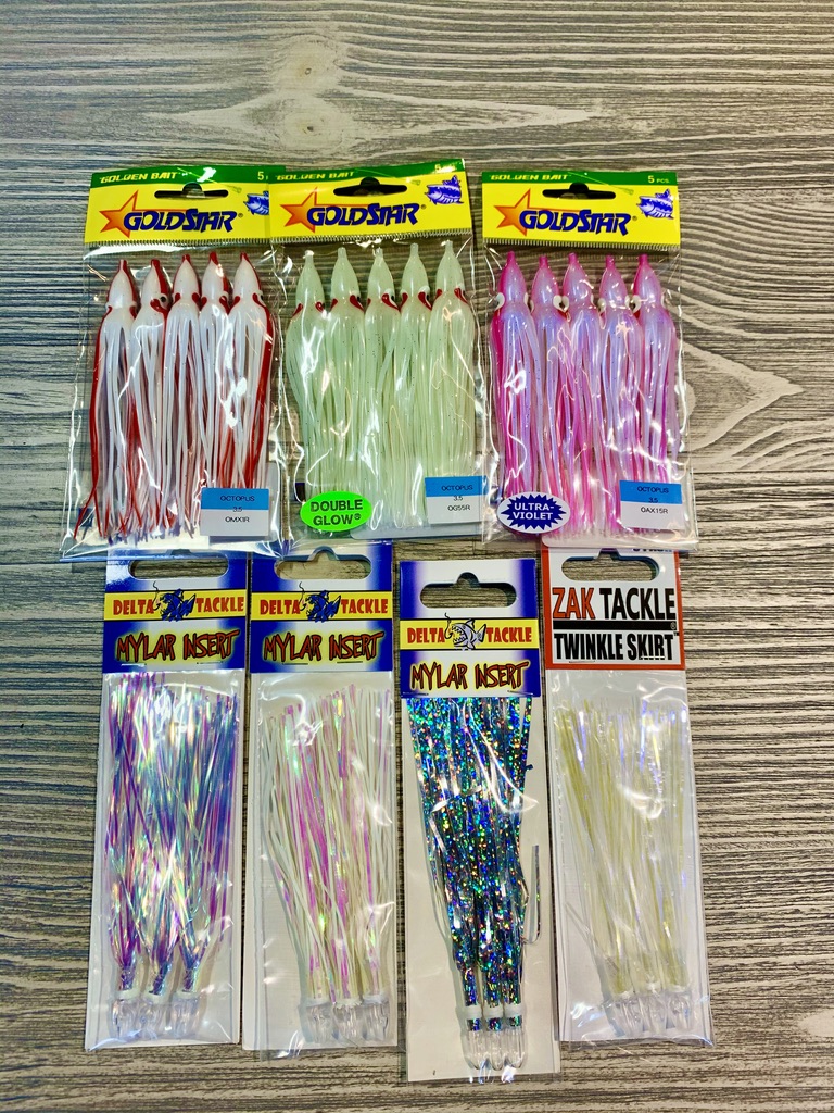 Saltwater_fishing_Vancouver_tackle_hootchies_mylar inserts