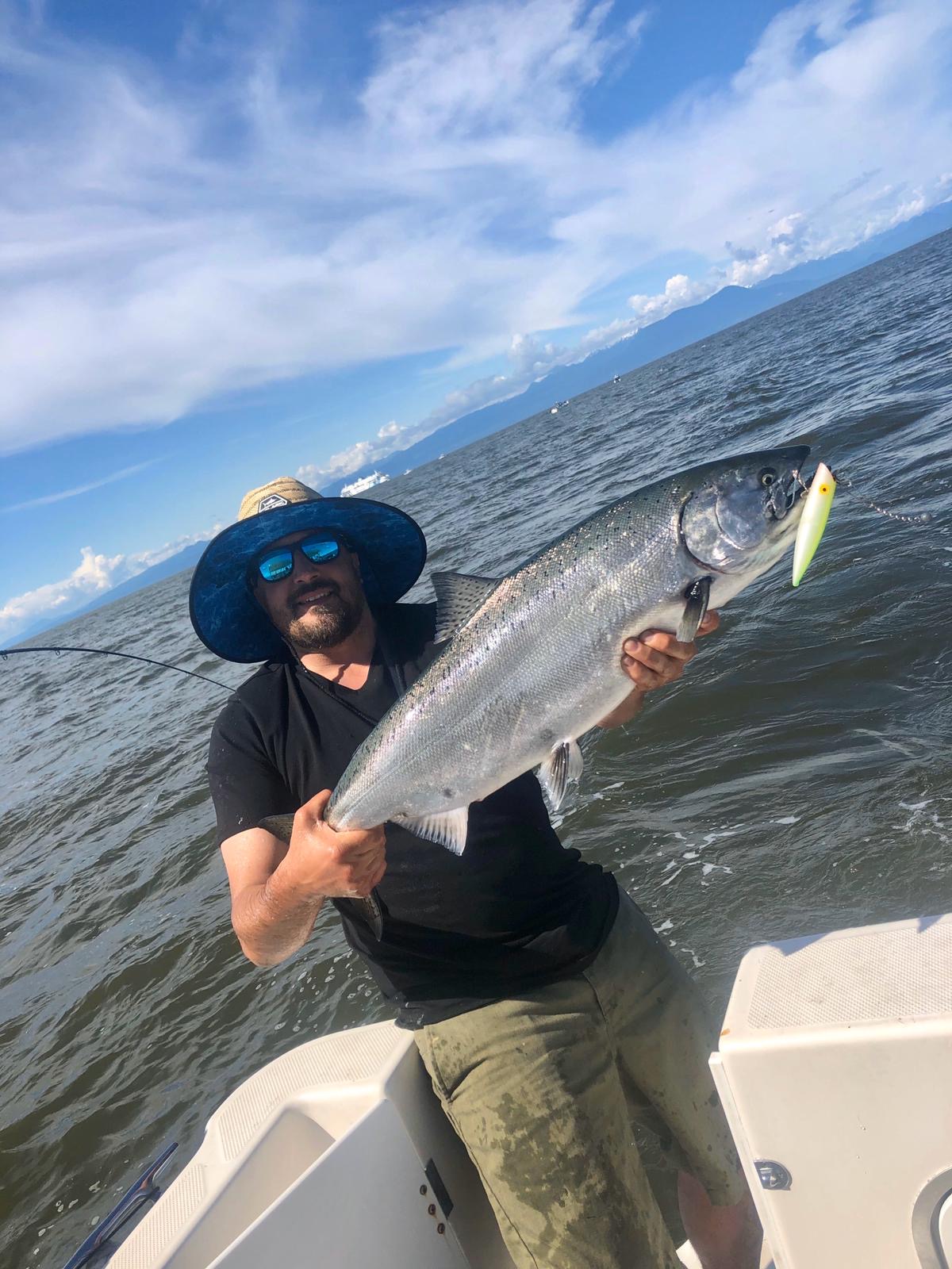 gulf island salmon fishing