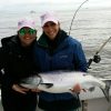 These two ladies landed this big salmon