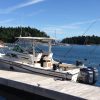 One of our charter boats and Vancouver Salmon Fishing
