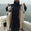 Two massive salmon caught by one person