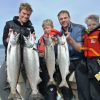 This family had a blast fishing for salmon outside of Vancouver