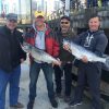 These guys mastered the art of salmon fishing