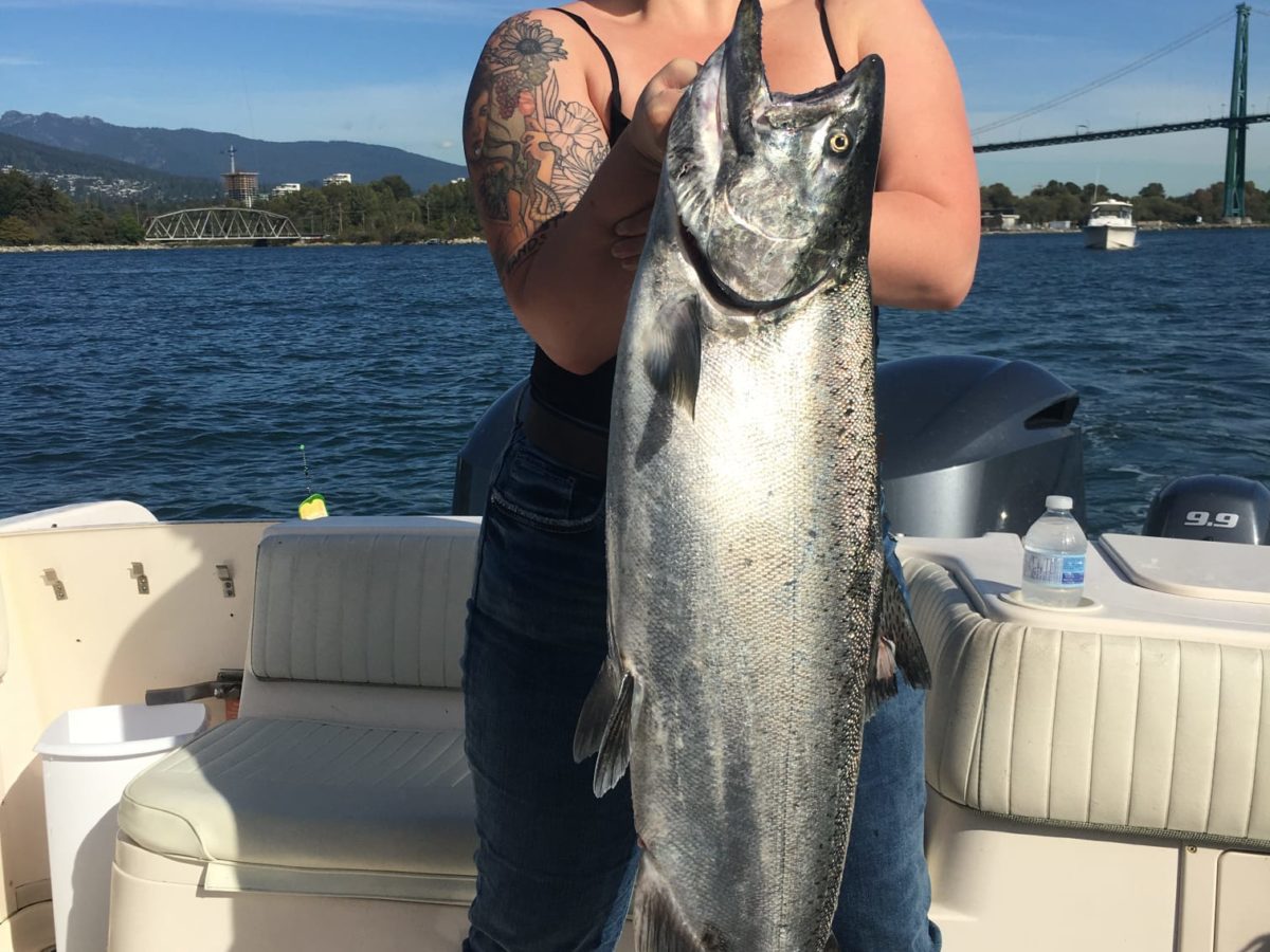 Vancouver_salmon_fishing_Capilano_mouth_Sept'21