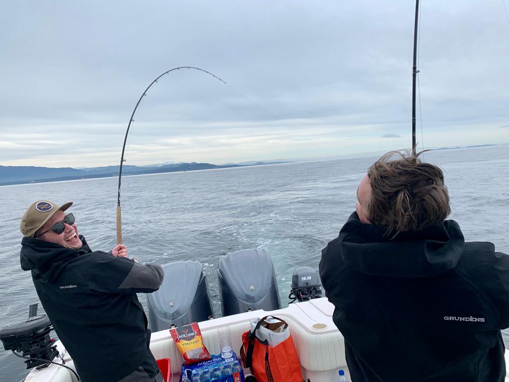 Vancouver salmon fishing