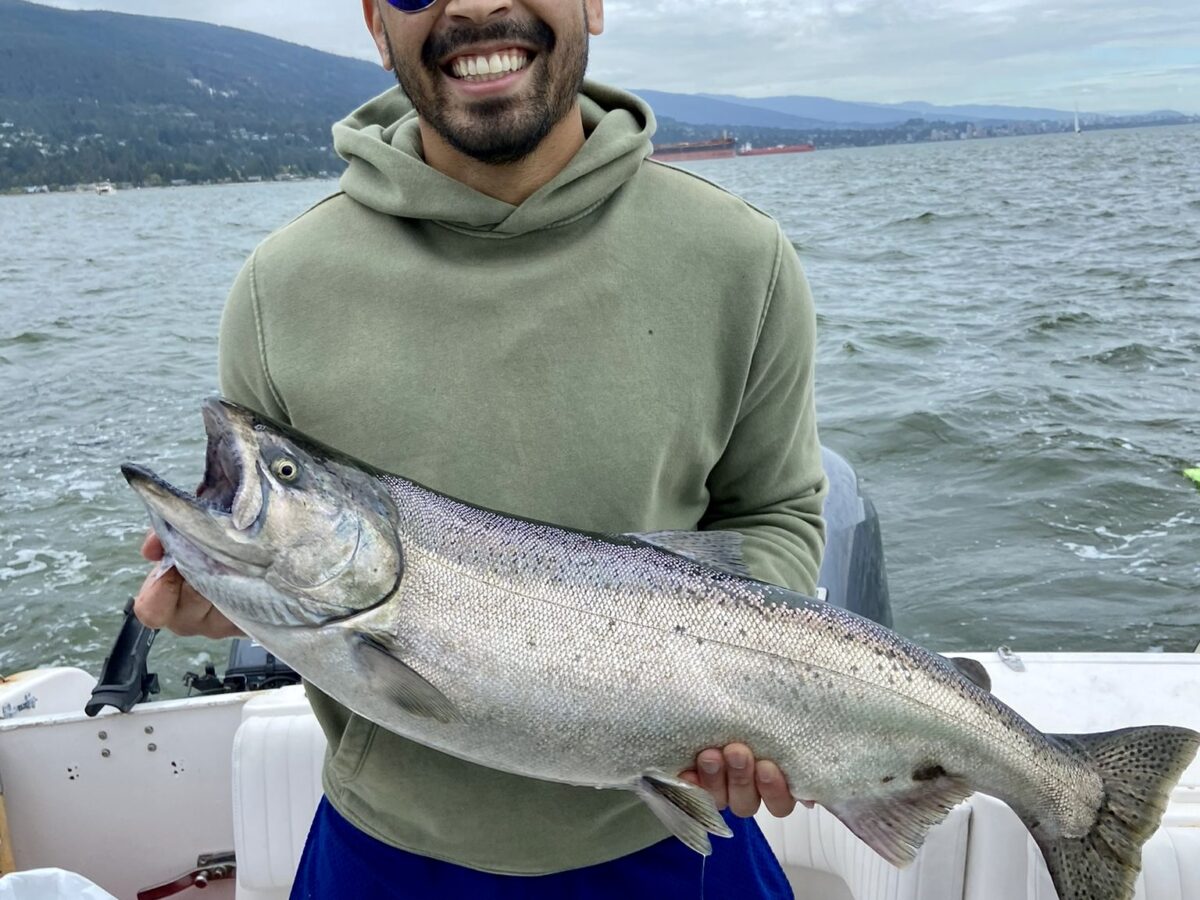 Vancouver Saltwater Salmon Fishing Report: September 22, 2023 - Vancouver  Salmon Fishing